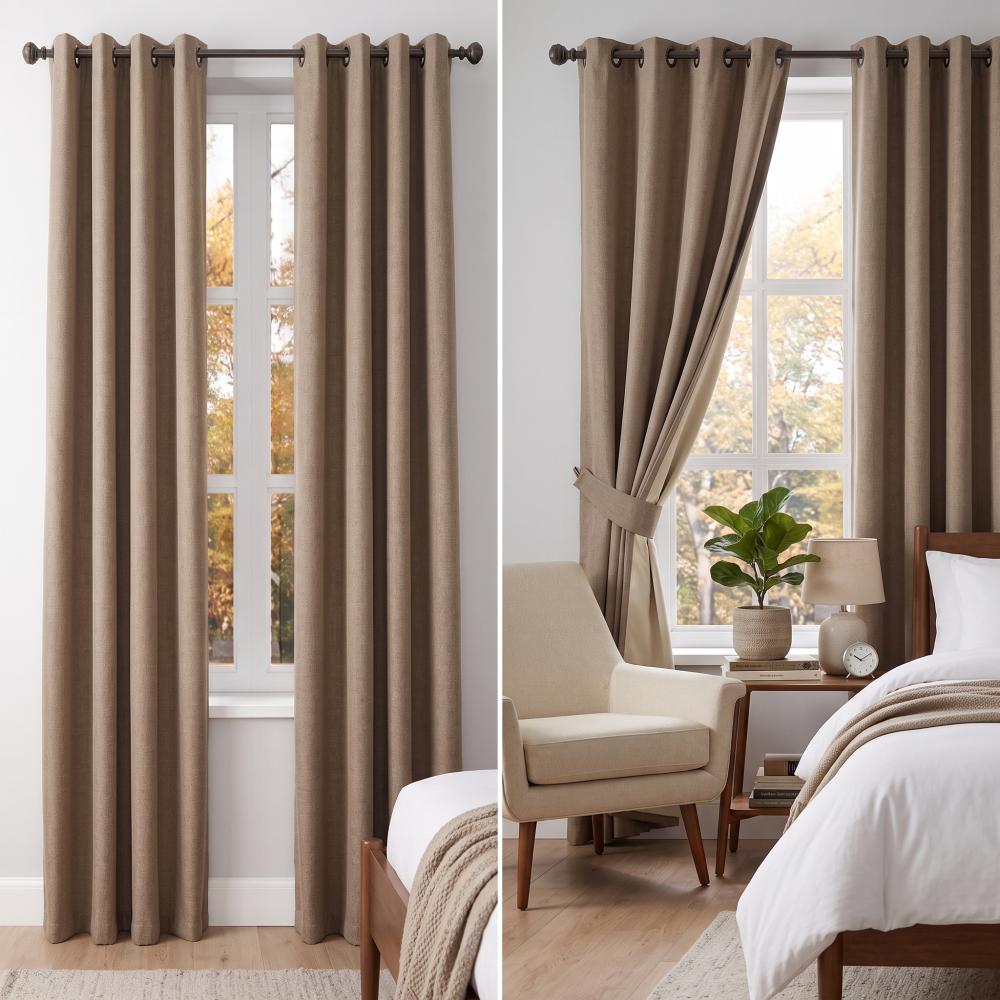 Allure Nude Curtain