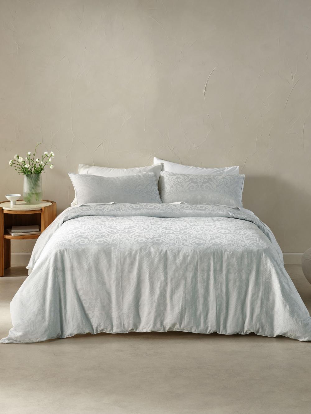 Khiara Silver Duvet Cover Set