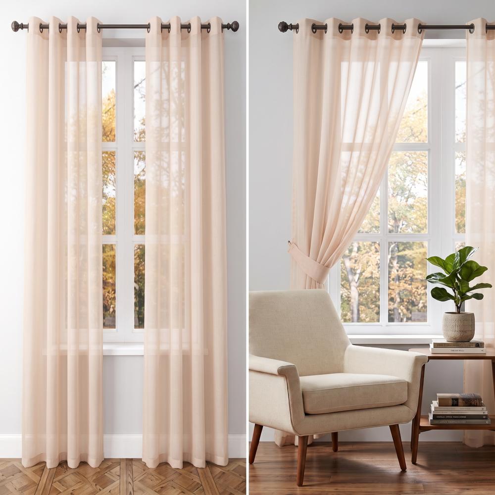 Whisper Nude Curtain