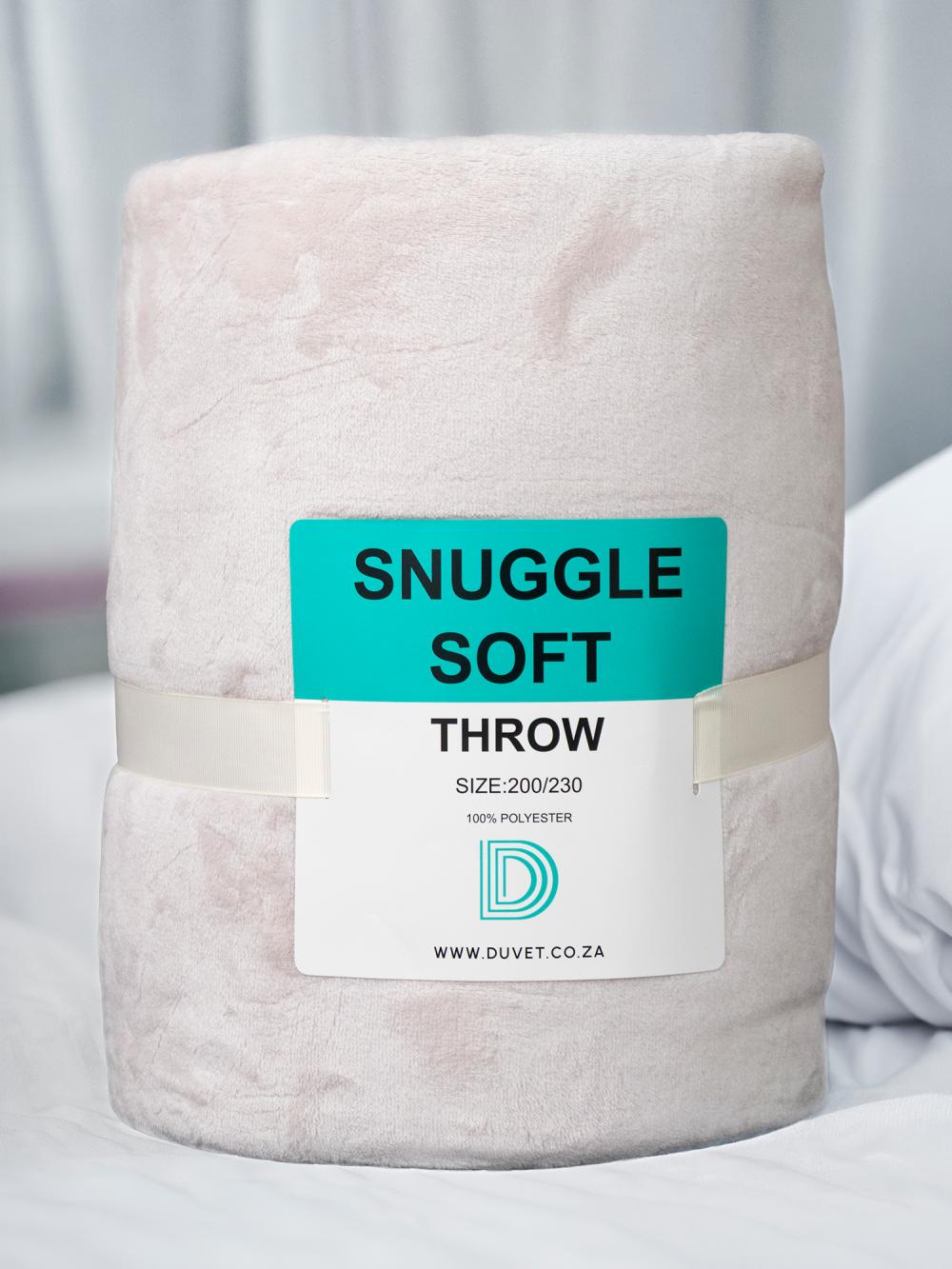 Snugglesoft Pink Throw