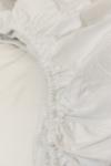 Cotton 200TC White Fitted Sheet