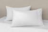 Egyptian Cotton 300TC White Pintuck Pillowcase Pair