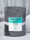 Snugglesoft Charcoal Throw