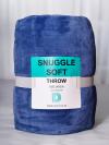 Snugglesoft Midnight Blue Throw
