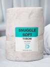 Snugglesoft Pink Throw