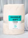 Snugglesoft Taupe Throw