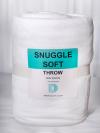 Snugglesoft White Throw